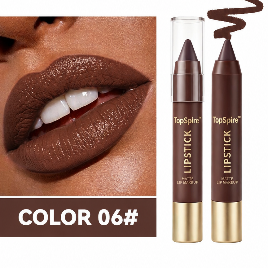 6PCS/Set Luxury Matte Lipstick – Soft Velvet Finish & All-Day Color