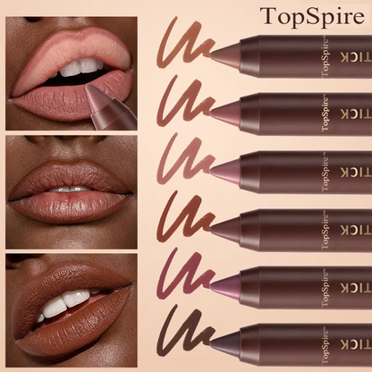 6PCS/Set Luxury Matte Lipstick – Soft Velvet Finish & All-Day Color