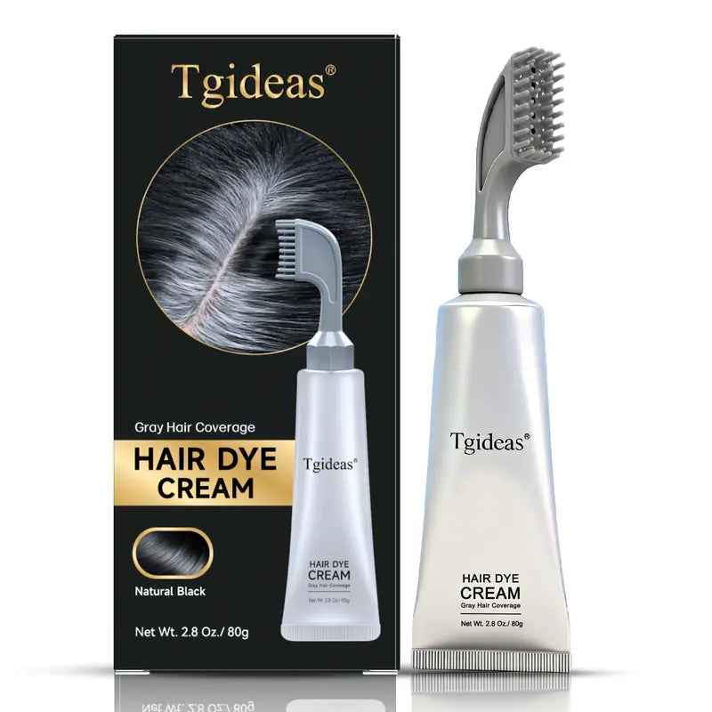 Instant Gray Coverage Hair Dye Comb — For Men & Women