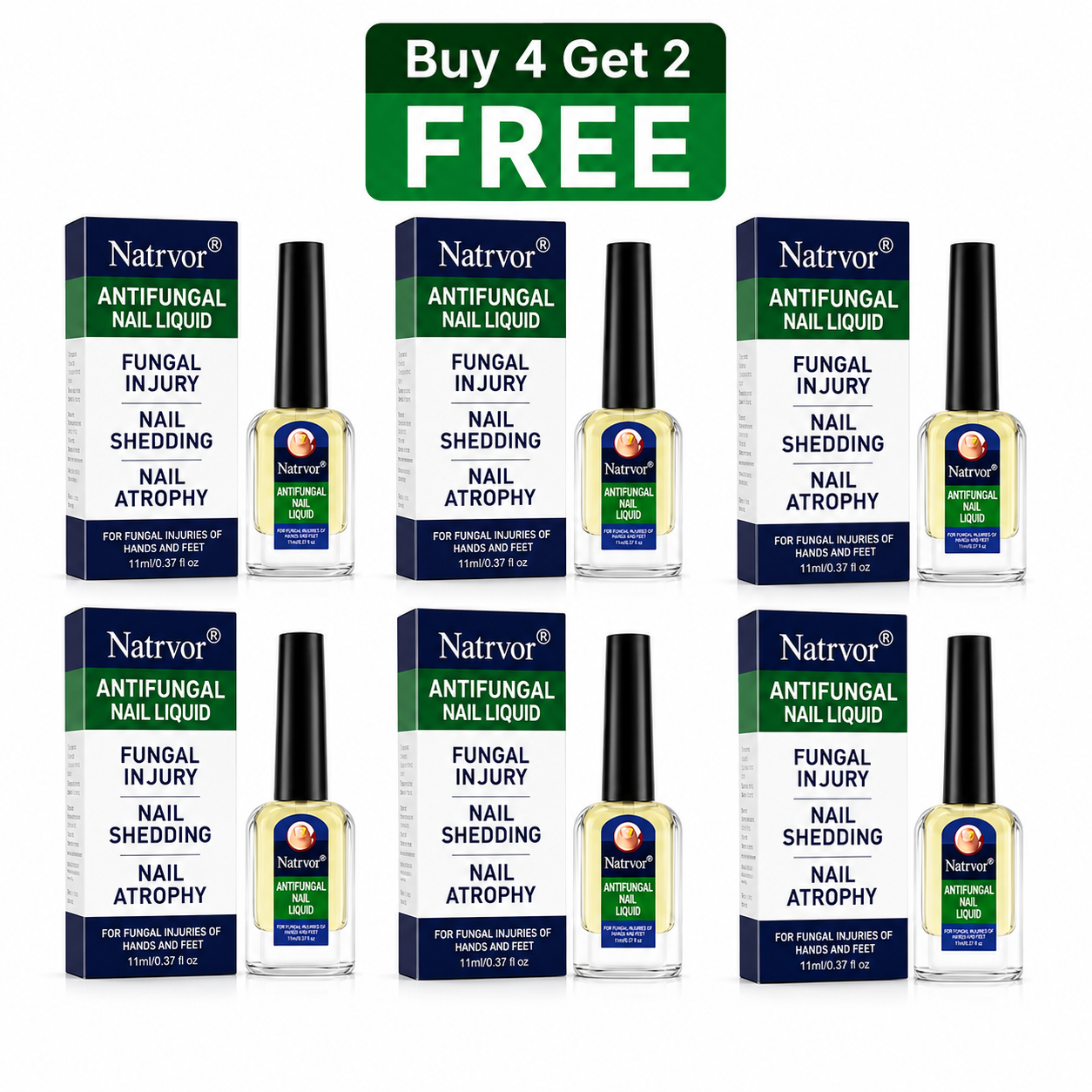 Natrvor® Tolnaftate Nail Fungus Solution | For Fingernails & Toenails