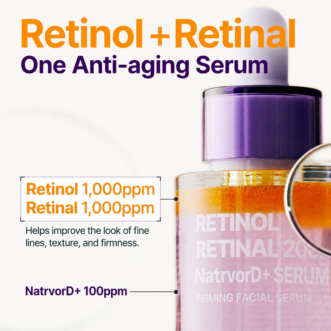 Retinol Retinal 2000 NatrvorD+Serum