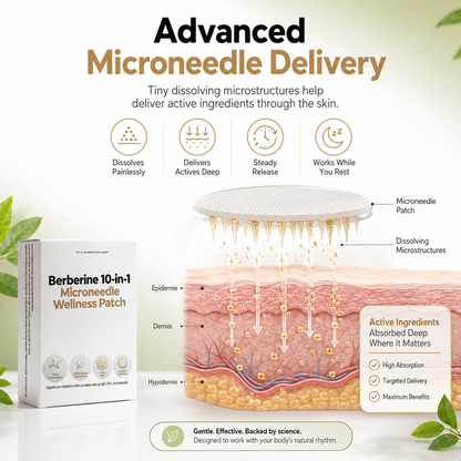 👩‍⚕️✨Natrvo® Nano Microneedle Patch Slimming Miracle