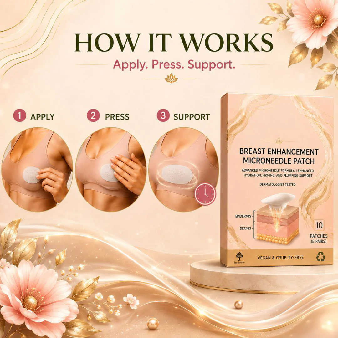 🔥Limited-time 60% sale--Tenviro Targeted Breast Enhancement Advanced Nano-Microneedle Patches