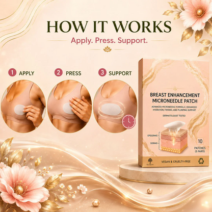 🔥Limited-time 60% sale--Tenviro Targeted Breast Enhancement Advanced Nano-Microneedle Patches