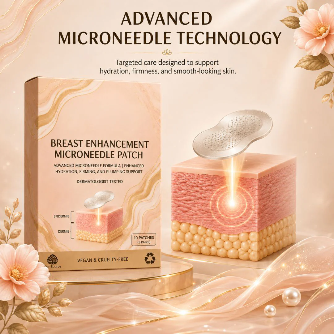 🔥Limited-time 60% sale--Tenviro Targeted Breast Enhancement Advanced Nano-Microneedle Patches