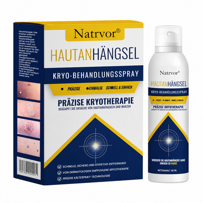 Natrvor® Skin Tag Cryo-Treatment Spray: Fast removal of warts & calluses – visible results in 7 days ✨