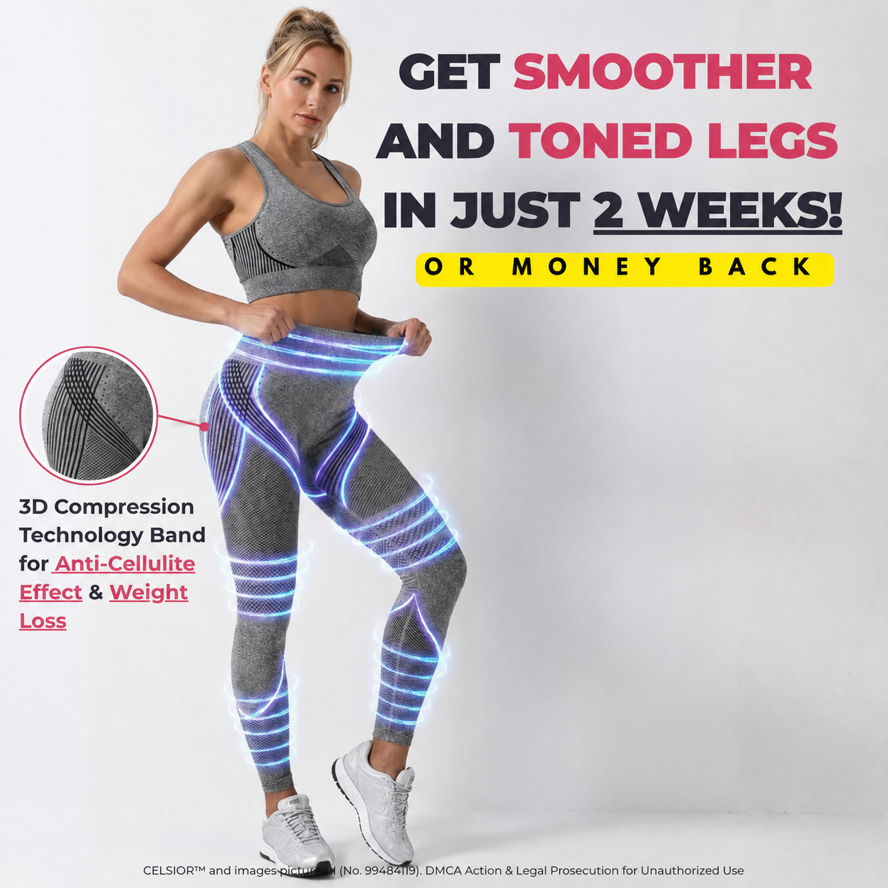 High Waisted And Hip Lifting Yoga Elastic Quick Drying Tight Pants