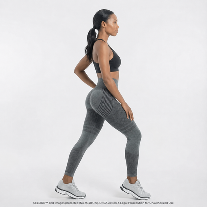 High Waisted And Hip Lifting Yoga Elastic Quick Drying Tight Pants