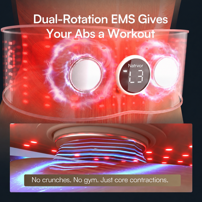 Natrvor® PULSE Red Light EMS Core Belt