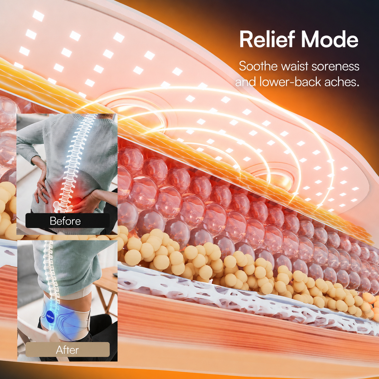 Natrvor® PULSE Red Light EMS Core Belt