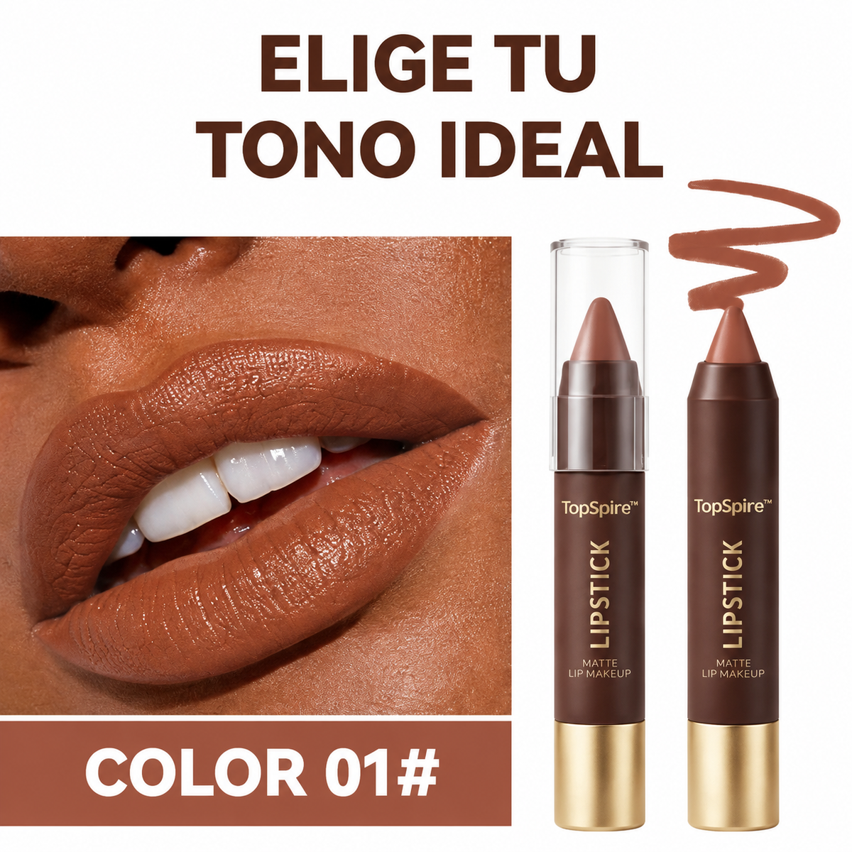6PCS/Set Luxury Matte Lipstick – Soft Velvet Finish & All-Day Color
