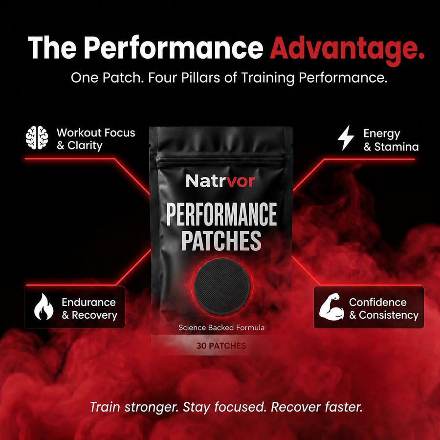 Natrvor Pro Patch™ — Train Like a Pro. Recover Like a Champion.