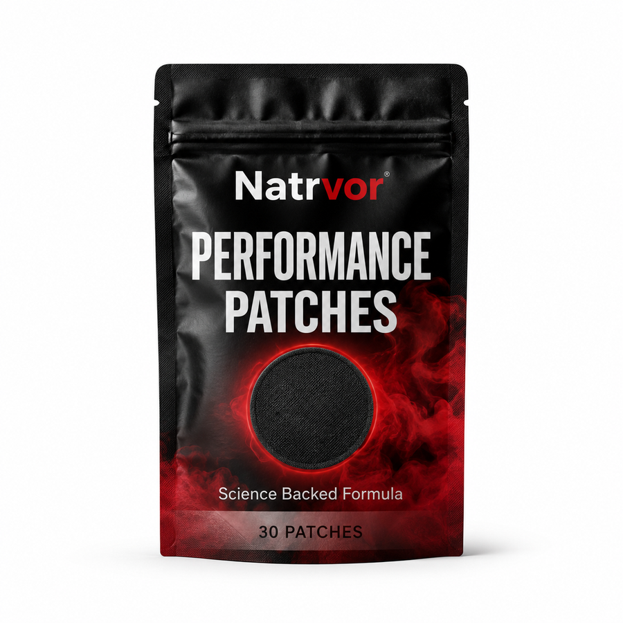 Natrvor Fitness Patch — Train Harder. Recover Smarter. Stay Focused.