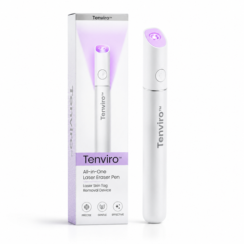 Tenviro™ All-in-One CO₂ Laser Eraser Pen | Removes Moles, Warts, Skin Flaws & Pigmentation