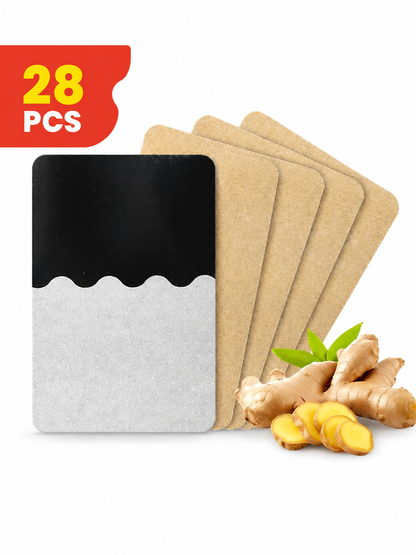 ⏳Time-Limited Special⏰ Ginger Pain Relief Patches – Natural Heat Therapy for Aches & Stiffness | Stick It Where It Hurts! 💆‍♀️