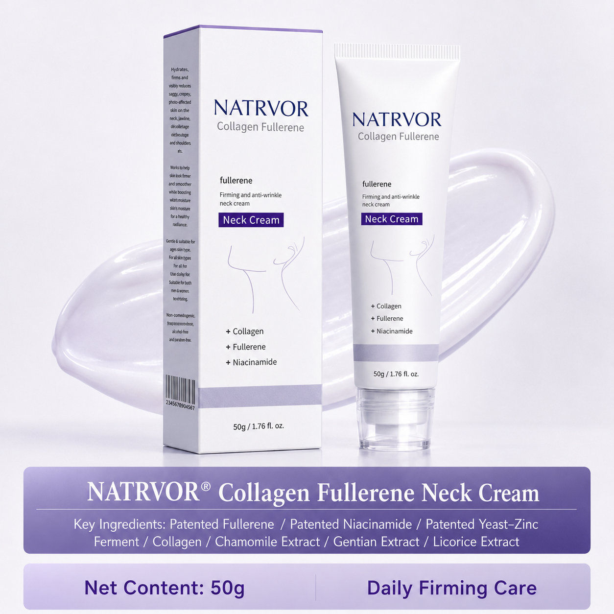 🧠👩‍🔬 NATRVOR All-Over Firming Cream – FDA-Compliant Formula For Face, Neck & Body – Smooth, Tighten & Brighten – 70% OFF + 🎁 Free Derma Roller Today