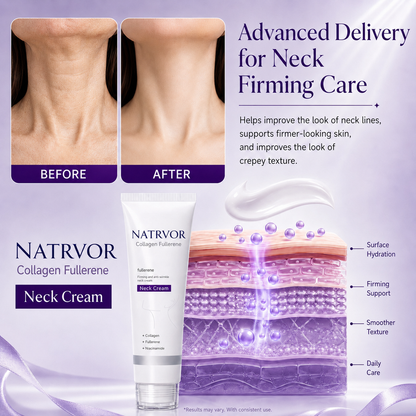 🧠👩‍🔬 NATRVOR All-Over Firming Cream – FDA-Compliant Formula For Face, Neck & Body – Smooth, Tighten & Brighten – 70% OFF + 🎁 Free Derma Roller Today