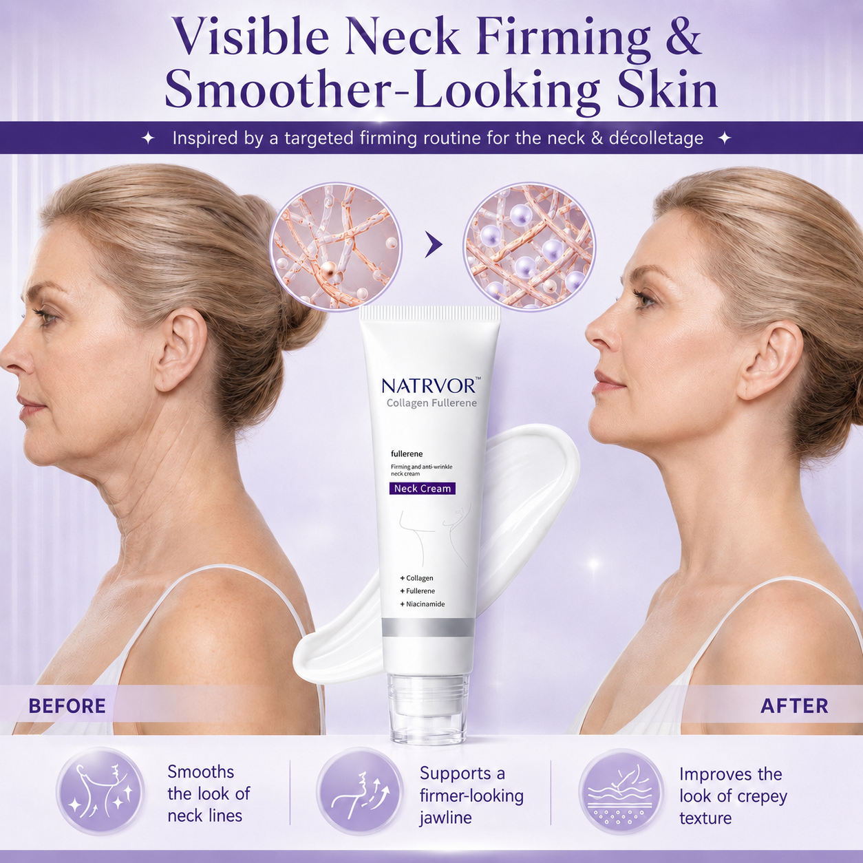 🧠👩‍🔬 NATRVOR All-Over Firming Cream – FDA-Compliant Formula For Face, Neck & Body – Smooth, Tighten & Brighten – 70% OFF + 🎁 Free Derma Roller Today