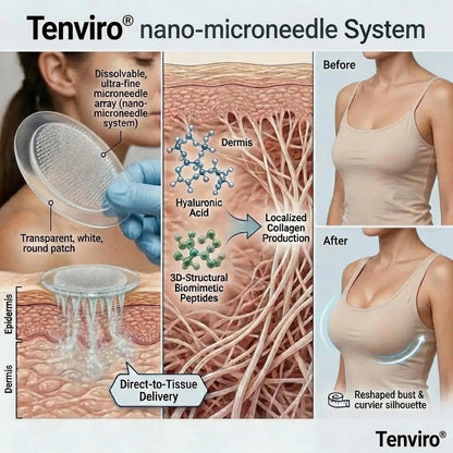 🔥Limited-time 60% sale--Tenviro Targeted Breast Enhancement Advanced Nano-Microneedle Patches