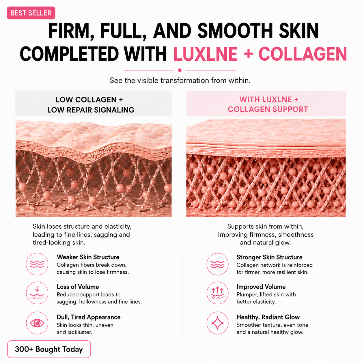🔥LAST DAY 60% OFF Luxlne Korean Pink CollagenVolume Multi Balm