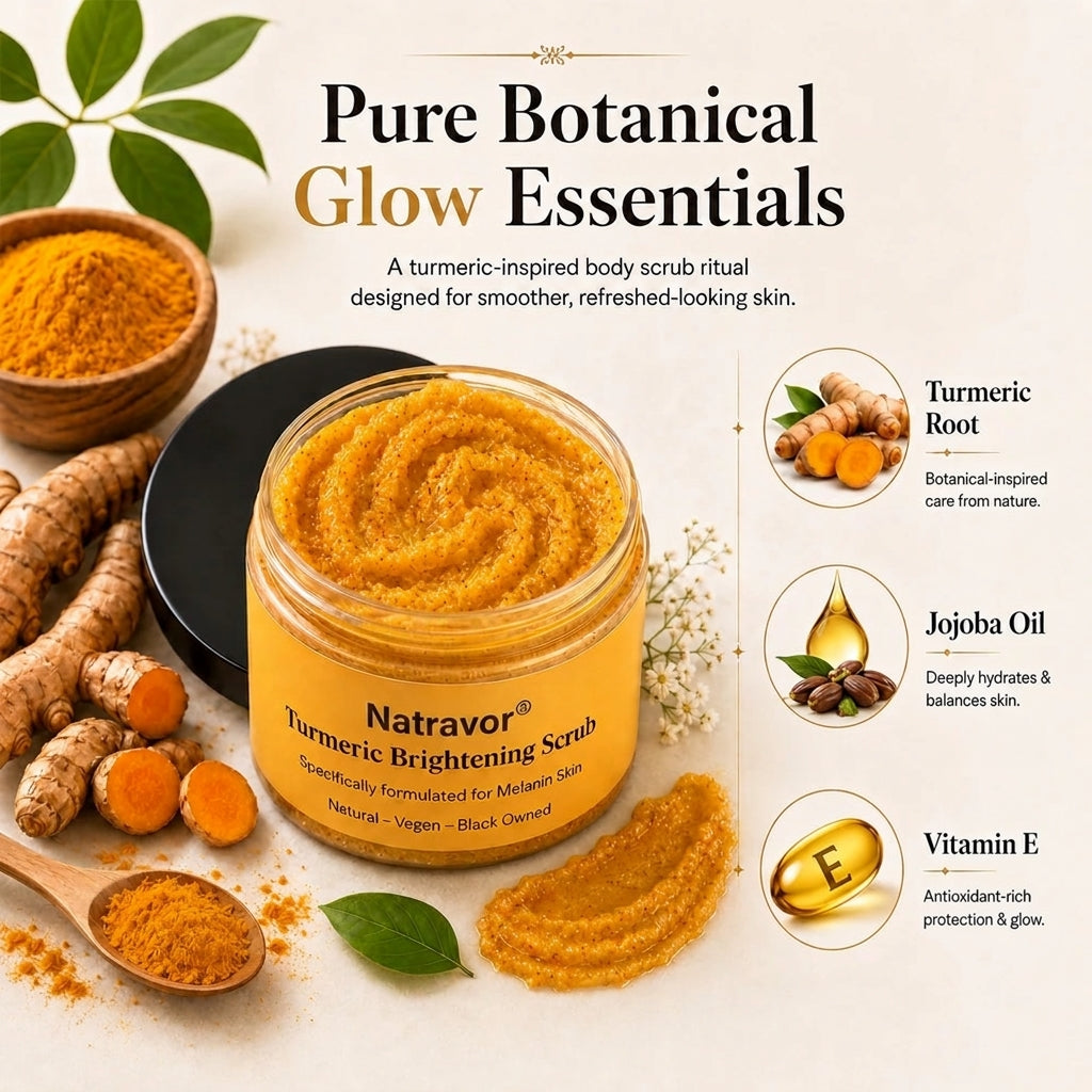✨Turmeric Exfoliating Body Scrub