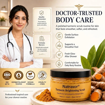 ✨Turmeric Exfoliating Body Scrub