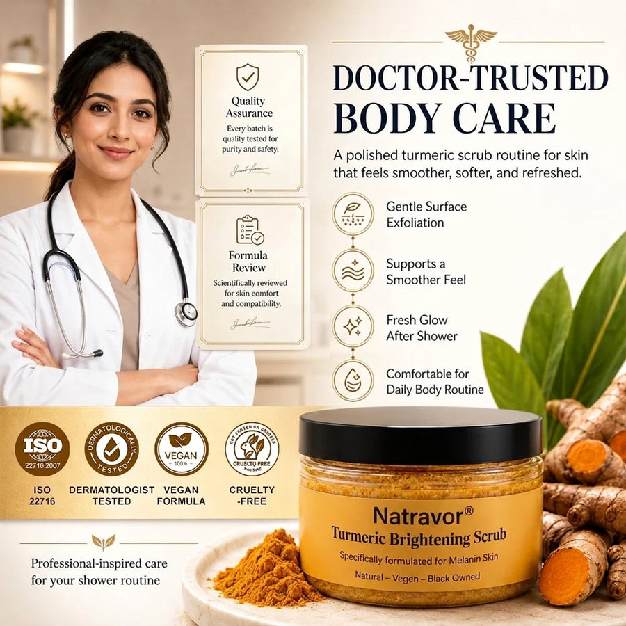 ✨Turmeric Exfoliating Body Scrub